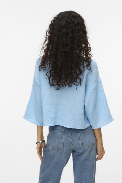 Vero Moda vmnatali crop shirt wvn noos